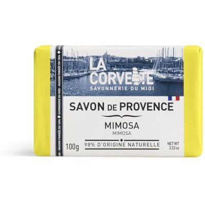 La Corvette Mimosa zeep uit de Provence, 100 g La Corvette Mimosa zeep uit de Provence, 100 g