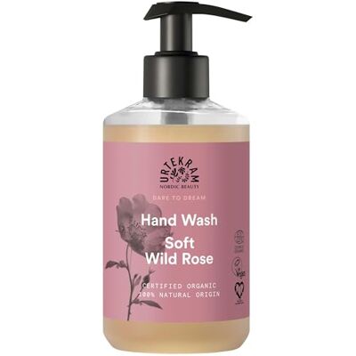 Urtekram durft te dromen zoete wilde roos, zachte biologische rosa handzeep, 300 ml Urtekram durft te dromen zoete wilde roos, zachte biologische rosa handzeep, 300 ml