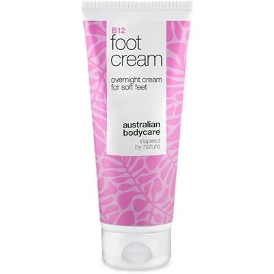Australian Bodycare B12 Voetcrème voor gebarsten hielen en harde huid met vitamine B12, 10% ureum en hydraterende sheaboter voor zachte en verzorgde voeten Australian Bodycare B12 Voetcrème voor gebarsten hielen en harde huid met vitamine B12, 10% ureum en hydraterende sheaboter voor zachte en verzorgde voeten