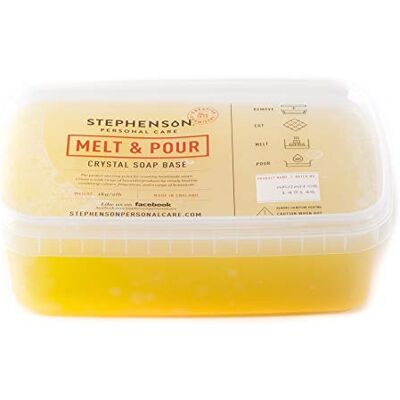 Mystic Moments Stephenson Melt and voor zeepbasis, arganolie zonder SLES en SLS, 1 kg Mystic Moments Stephenson Melt and voor zeepbasis, arganolie zonder SLES en SLS, 1 kg