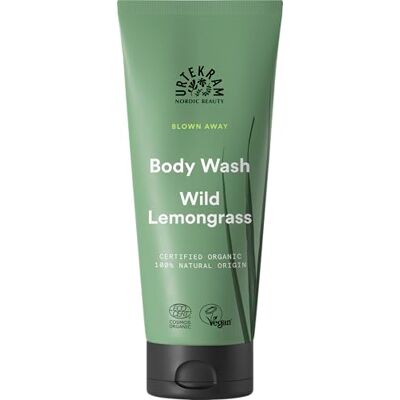 Urtekram Douchegel Wild Citroengras – alle huidtypes – veganistisch, biologisch, natuurlijke oorsprong – 200 ml Urtekram Douchegel Wild Citroengras – alle huidtypes – veganistisch, biologisch, natuurlijke oorsprong – 200 ml