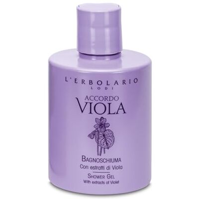 L'Erbolario Accordo Viola Bad- en douchegel, per stuk verpakt (1 x 300 ml) L'Erbolario Accordo Viola Bad- en douchegel, per stuk verpakt (1 x 300 ml)