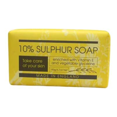 The English Soap Company 10% zwavelzeep 200 g The English Soap Company 10% zwavelzeep 200 g