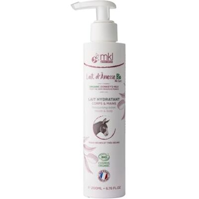 MKL Green Nature Biologische ezelinnenmelk uit de gers hydraterende lichaams- en handmelk, 200 ml MKL Green Nature Biologische ezelinnenmelk uit de gers hydraterende lichaams- en handmelk, 200 ml