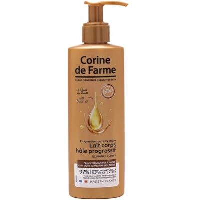 Corine de Farme zelfbruinende melk, progressief zoneffect, DHA, 150 ml Corine de Farme zelfbruinende melk, progressief zoneffect, DHA, 150 ml