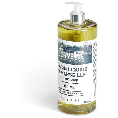 La Corvette Zeep de Marseille, vloeibaar, olijf, 1 l La Corvette Zeep de Marseille, vloeibaar, olijf, 1 l
