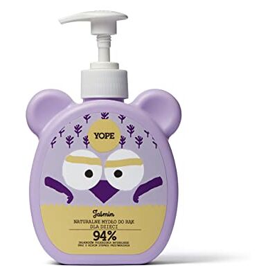Yope Jasmin Vloeibare Zeep voor kinderen, 400 ml Yope Jasmin Vloeibare Zeep voor kinderen, 400 ml