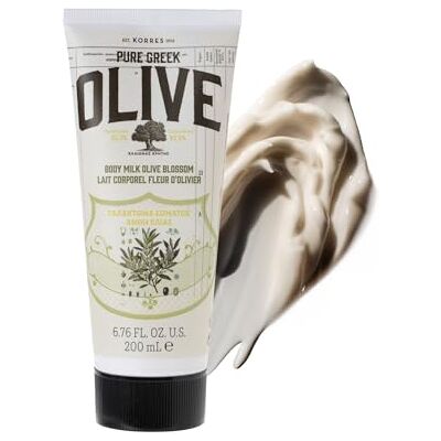 KORRES Olive & Olive Blossom Lichaamsmelk met extra vierge olijfolie en olijfbloesemgeur, veganistisch, dermatologisch getest, 200 ml KORRES Olive & Olive Blossom Lichaamsmelk met extra vierge olijfolie en olijfbloesemgeur, veganistisch, dermatologisch getest, 200 ml