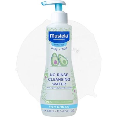 Mustela Bébé-enfant eau nettoyante avocat peau normale 300ml Mustela Bébé-enfant eau nettoyante avocat peau normale 300ml