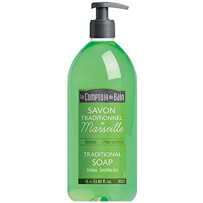 Le Comptoir du Bain traditionele zeep van marseille verbena 1 l Le Comptoir du Bain traditionele zeep van marseille verbena 1 l