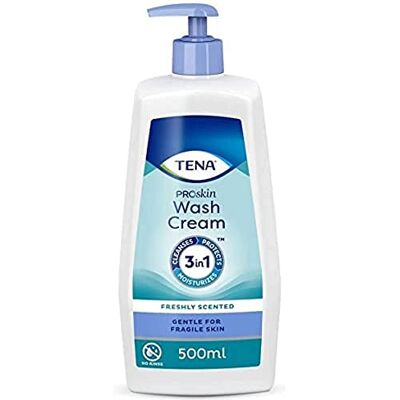 TENA Wash Crème Fles-Pomp TENA Wash Crème Fles-Pomp