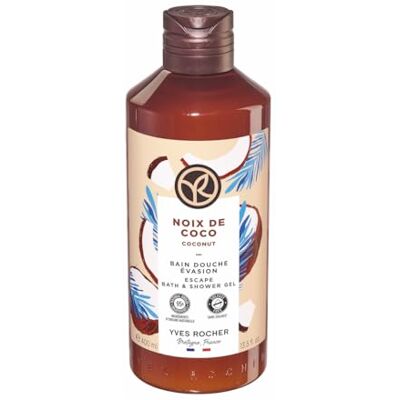 Yves Rocher Kokosnoot douchegel Body Wash hydraterende zachte huid 400 ml Yves Rocher Kokosnoot douchegel Body Wash hydraterende zachte huid 400 ml
