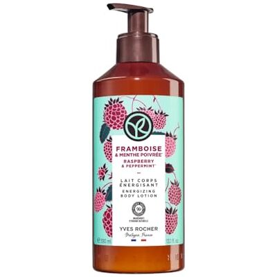Yves Rocher Framboos & munt bodylotion hydraterende bodylotion 390 ml Yves Rocher Framboos & munt bodylotion hydraterende bodylotion 390 ml