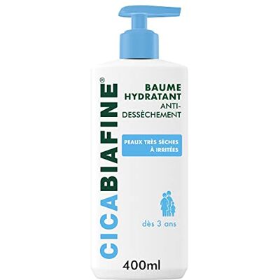 Cicabiafine Hydraterende anti-uitdroging balsem (400 ml pompfles) Reparerende balsem voor zeer droge tot geïrriteerde huid Kalmerende balsem zonder vettig effect Cicabiafine Hydraterende anti-uitdroging balsem (400 ml pompfles) Reparerende balsem voor zeer droge tot geïrriteerde huid Kalmerende balsem zonder vettig effect