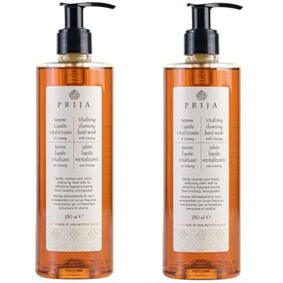 Prija Liquid Soap with ginseng 2 x 380 ml Bottle Soap Wellness.. Prija Liquid Soap with ginseng 2 x 380 ml Bottle Soap Wellness..