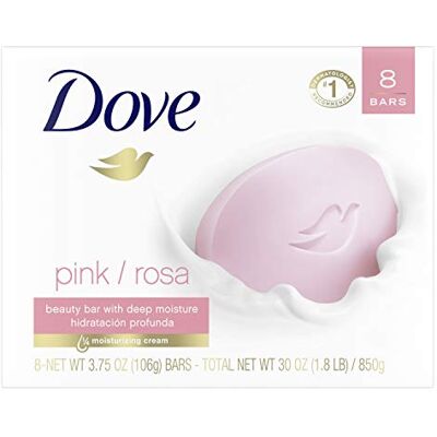 Dove Beauty Bar, roze 100 ml, 8 bar by Dove Beauty Bar, roze 100 ml, 8 bar by