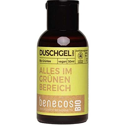 benecos Groene Thee Douchegel Mini Reisformaat, 50 ml benecos Groene Thee Douchegel Mini Reisformaat, 50 ml