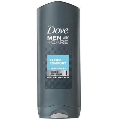 Dove Men Care Clean Comfort Douche 250 ml, 6 Stuk Dove Men Care Clean Comfort Douche 250 ml, 6 Stuk