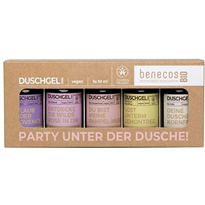 benecos Bio Mini-partyset voor onder de douche veganistisch gerecycled kunststof benecos Bio Mini-partyset voor onder de douche veganistisch gerecycled kunststof
