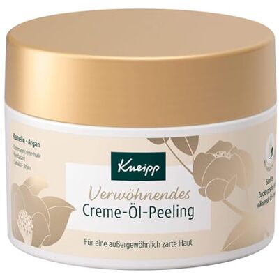 Kneipp Kalmerende crème olie scrub met waardevolle arganolie voor een gladdere en stralende huid, veganistisch, 200 ml Kneipp Kalmerende crème olie scrub met waardevolle arganolie voor een gladdere en stralende huid, veganistisch, 200 ml