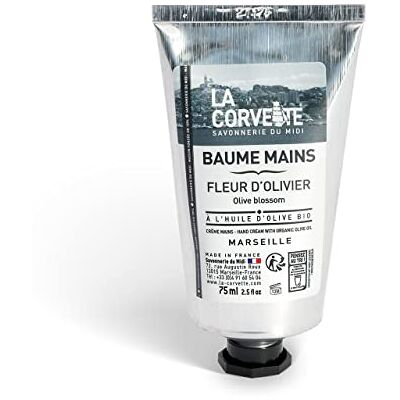 La Corvette , Biologische olijfolie handbalsem met olijfolie, 75 ml La Corvette , Biologische olijfolie handbalsem met olijfolie, 75 ml