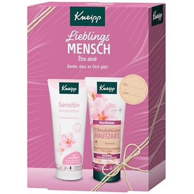 Kneipp Lieblingsmensch Cadeauset met bodylotion en douchebalsem uit de amandelbloesemserie 2 x 200 ml Kneipp Lieblingsmensch Cadeauset met bodylotion en douchebalsem uit de amandelbloesemserie 2 x 200 ml