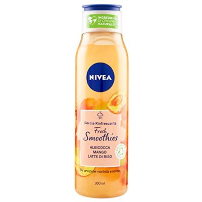 NIVEA Fresh Smoothies Apricot and Mango Refreshing Shower Gel, 300 ml NIVEA Fresh Smoothies Apricot and Mango Refreshing Shower Gel, 300 ml