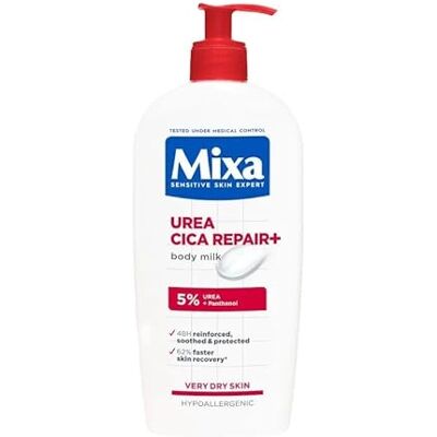 Mixa Cica Reapir lichaamsmelk extra rijk met 5% ureum + panthenol droge huid Mixa Cica Reapir lichaamsmelk extra rijk met 5% ureum + panthenol droge huid