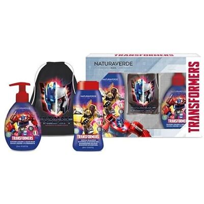 Naturaverde TRANSFORMER Giftset Bag, 250 ml gel douchebox, 250 ml vloeibare zeep en tas Naturaverde TRANSFORMER Giftset Bag, 250 ml gel douchebox, 250 ml vloeibare zeep en tas