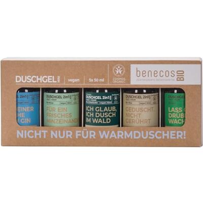 benecos Biologisch Mini-set niet alleen voor warme douche veganistisch gerecycled kunststof benecos Biologisch Mini-set niet alleen voor warme douche veganistisch gerecycled kunststof