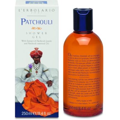 L'Erbolario Patchouly Bade en douchegel, per stuk verpakt (1 x 250 ml) L'Erbolario Patchouly Bade en douchegel, per stuk verpakt (1 x 250 ml)