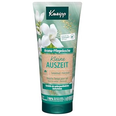 Kneipp Aromatische verzorgende douche, kleine pauze, behoudt het vocht van de huid, microplasticvrije formule, veganistisch, 200 ml Kneipp Aromatische verzorgende douche, kleine pauze, behoudt het vocht van de huid, microplasticvrije formule, veganistisch, 200 ml