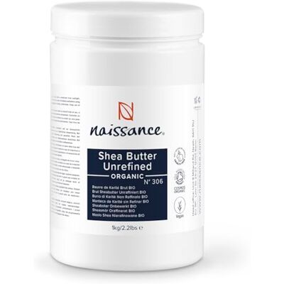 Naissance Sheaboter BIO (nr. 306) 1kg (1000g) 100% zuiver, ongeraffineerd, biologisch gecertificeerd intensieve verzorging voor cosmetica, huid, haar, fairtrade shea boter uit Ghana Naissance Sheaboter BIO (nr. 306) 1kg (1000g) 100% zuiver, ongeraffineerd, biologisch gecertificeerd intensieve verzorging voor cosmetica, huid, haar, fairtrade shea boter uit Ghana