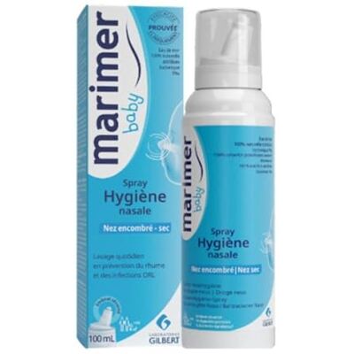 Gilbert Marimer Neusspray Baby 100 ml Gilbert Marimer Neusspray Baby 100 ml