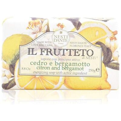 Nesti Dante Il Frutteto Citroen en Bergamot Soap 250 g Nesti Dante Il Frutteto Citroen en Bergamot Soap 250 g