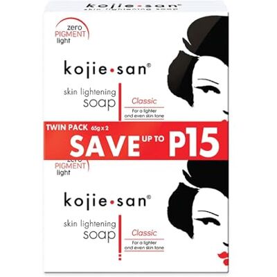 Kojie San Kojic Acid Soap 2 bars 65 g + 1 YouLookLight reinigingsdoekje voor telefoon Kojie San Kojic Acid Soap 2 bars 65 g + 1 YouLookLight reinigingsdoekje voor telefoon