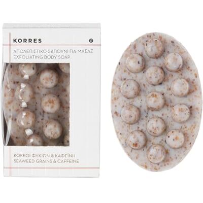 KORRES Body Soap/Zeaweed Grains & Koffie Peeling, 125 g KORRES Body Soap/Zeaweed Grains & Koffie Peeling, 125 g