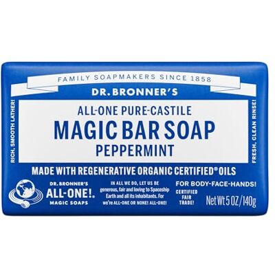 Dr. Bronner's Dr Bronners Dr Bronners Barsoap Pepermunt Dr. Bronner's Dr Bronners Dr Bronners Barsoap Pepermunt