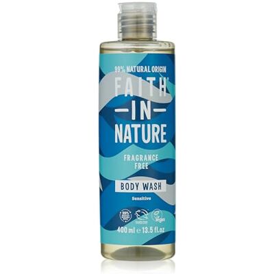 FAITH IN NATURE Douchegel / badgel, schuimend, zonder geur FAITH IN NATURE Douchegel / badgel, schuimend, zonder geur