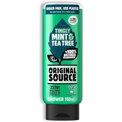 ORIGINAL SOURCE Douchegel munt en theeboom 750 ml ORIGINAL SOURCE Douchegel munt en theeboom 750 ml