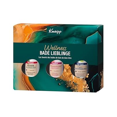 Kneipp Wellness Bade Lieblinge cadeauset met 3 populaire badoliën van testmaten om te leren kennen en cadeau te geven, 3 x 20 ml Kneipp Wellness Bade Lieblinge cadeauset met 3 populaire badoliën van testmaten om te leren kennen en cadeau te geven, 3 x 20 ml