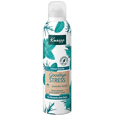 Kneipp Goodbye Stress schuimdouche hydraterend doucheschuim met etherische oliën van rozemarijn en watermunt voor meer energie veganistisch 200 ml Kneipp Goodbye Stress schuimdouche hydraterend doucheschuim met etherische oliën van rozemarijn en watermunt voor meer energie veganistisch 200 ml
