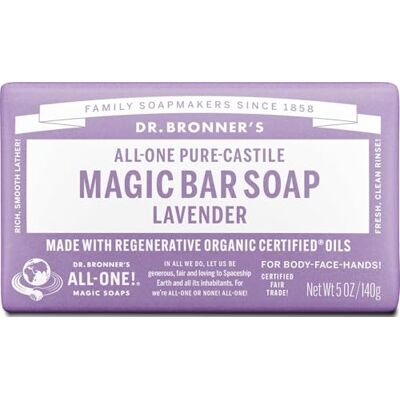 Dr. Bronner's Dr Bronners Barsoap Lavendel Dr. Bronner's Dr Bronners Barsoap Lavendel
