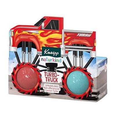 Kneipp naturkind Turbo-Truck Sprankelende bad badbom met zwarte bessengeur actievol badplezier voor kinderen vanaf 3 jaar 100 g Kneipp naturkind Turbo-Truck Sprankelende bad badbom met zwarte bessengeur actievol badplezier voor kinderen vanaf 3 jaar 100 g