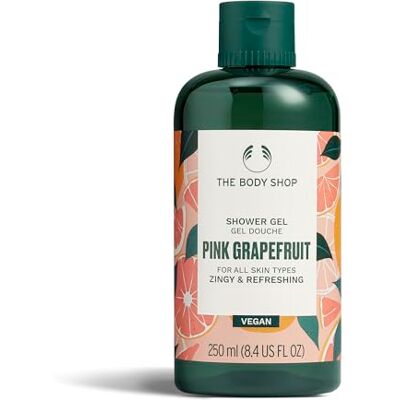 The Body Shop Roze grapefruit douchegel 250 ml levendig en verfrissend veganistisch The Body Shop Roze grapefruit douchegel 250 ml levendig en verfrissend veganistisch