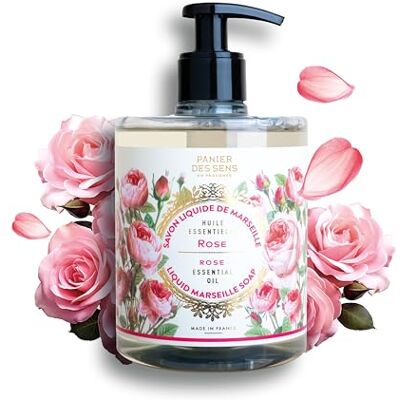 Panier des Sens Vloeibare Marseille zeep Rose Made in France 500ml Panier des Sens Vloeibare Marseille zeep Rose Made in France 500ml