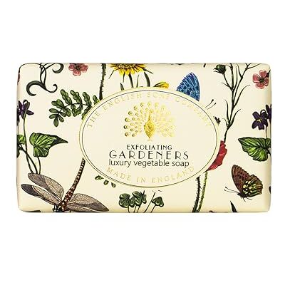 The English Soap Company Vintage verpakte zeep, tuinzeep met sheaboter, hydraterend voor het lichaam, geur grapefruit tuinman, 190 g The English Soap Company Vintage verpakte zeep, tuinzeep met sheaboter, hydraterend voor het lichaam, geur grapefruit tuinman, 190 g