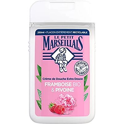 Le Petit Marseillais Douchegel, fruitig, framboos en pioenroos, 250 ml Le Petit Marseillais Douchegel, fruitig, framboos en pioenroos, 250 ml