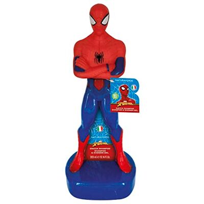 Naturaverde Kids Marvel Spiderman Douche Shampoo 3D 300 ml Naturaverde Kids Marvel Spiderman Douche Shampoo 3D 300 ml