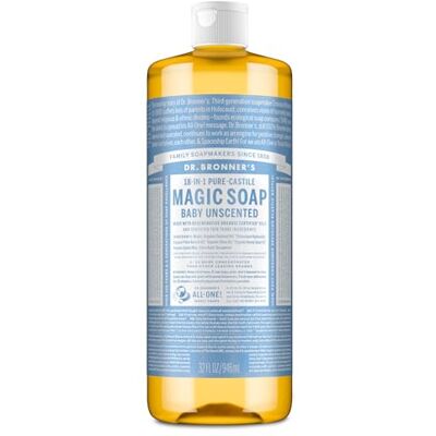 Dr. Bronner's Dr. Bronner Magische Zeep Dr. Bronner Baby-Léger biologische castilische zeep 946 ml Dr. Bronner's Dr. Bronner Magische Zeep Dr. Bronner Baby-Léger biologische castilische zeep 946 ml